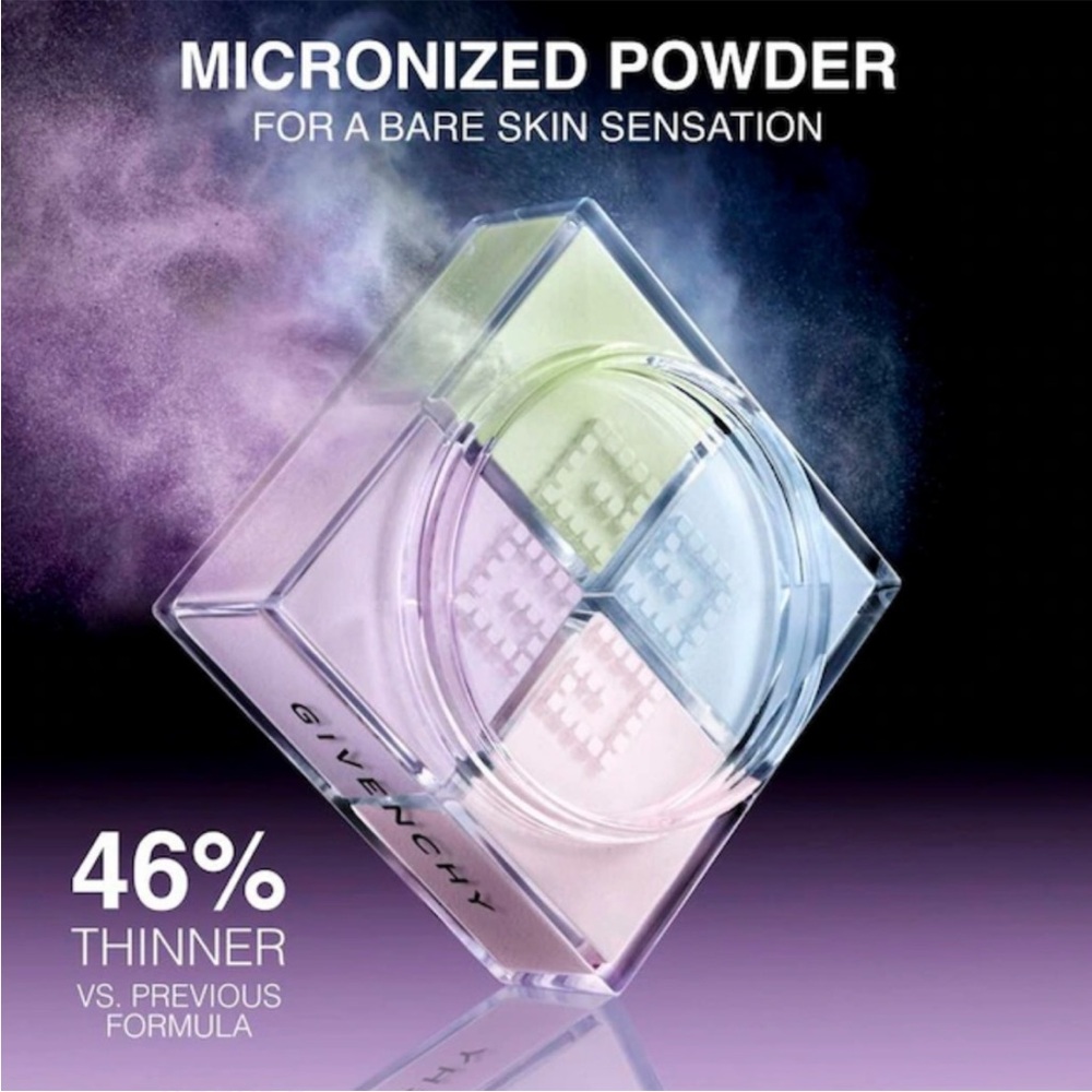 Givenchy Prisme Libre#3 Voile Rose, Mat-Finish&Enhanced Loose Powder 4n1 Harmony - Picture 4 of 10